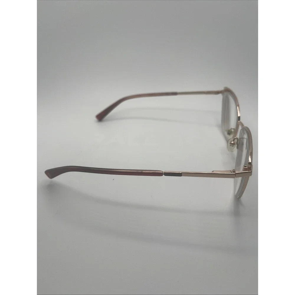 HELIUM EYEWEAR HE4397 55/16/140 MULBERRY RED ROSE GOLD FLEX HINGE #190